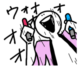 Daily life of tamao sticker #12322573