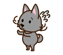 Schipperke sticker #12323103