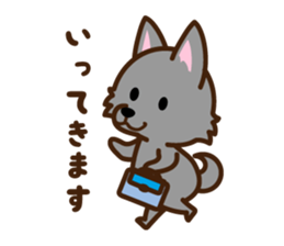 Schipperke sticker #12323106