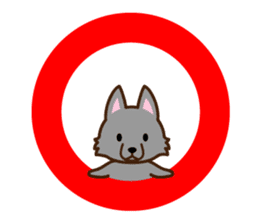 Schipperke sticker #12323128