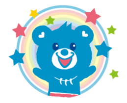 Move!!!LOCO KUMA for boys sticker #12323917