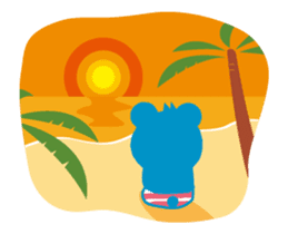 Move!!!LOCO KUMA for boys sticker #12323928