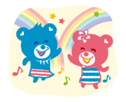 Move!!!LOCO KUMA for boys sticker #12323933