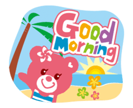 Move!!!LOCO KUMA for girls sticker #12324039