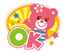 Move!!!LOCO KUMA for girls sticker #12324041