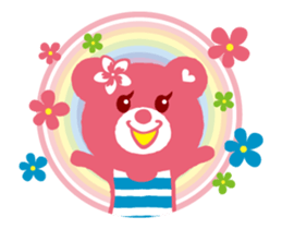 Move!!!LOCO KUMA for girls sticker #12324045