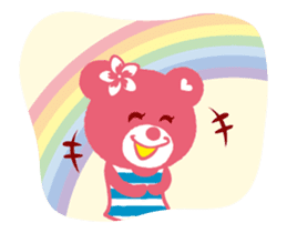 Move!!!LOCO KUMA for girls sticker #12324047
