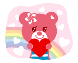 Move!!!LOCO KUMA for girls sticker #12324050