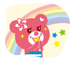 Move!!!LOCO KUMA for girls sticker #12324053