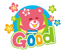 Move!!!LOCO KUMA for girls sticker #12324054