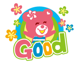 Move!!!LOCO KUMA for girls sticker #12324054