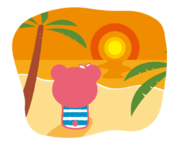 Move!!!LOCO KUMA for girls sticker #12324056