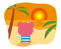 Move!!!LOCO KUMA for girls sticker #12324056