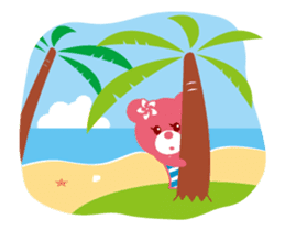 Move!!!LOCO KUMA for girls sticker #12324059