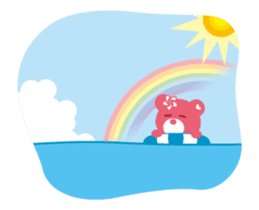 Move!!!LOCO KUMA for girls sticker #12324060