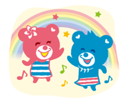 Move!!!LOCO KUMA for girls sticker #12324061