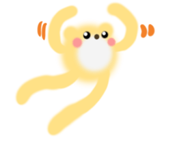 Various long hamster sticker #12324578