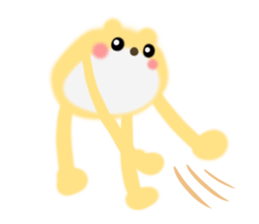 Various long hamster sticker #12324580
