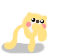Various long hamster sticker #12324586