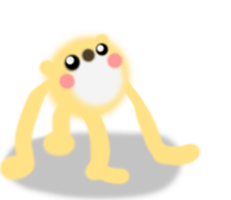 Various long hamster sticker #12324588