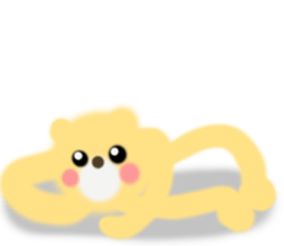 Various long hamster sticker #12324606