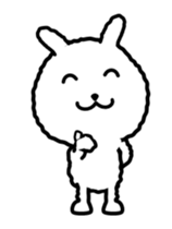 A Happy Rabbit sticker #12325288