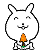 A Happy Rabbit sticker #12325290