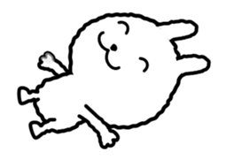 A Happy Rabbit sticker #12325296