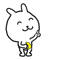 A Happy Rabbit sticker #12325301