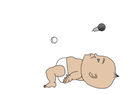 Well move baby sticker #12325315