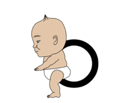 Well move baby sticker #12325316