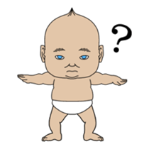 Well move baby sticker #12325327