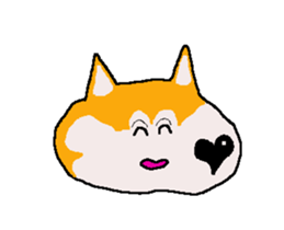 Shiba inu MOMO chan the third as well 5 sticker #12325483