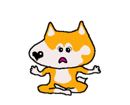 Shiba inu MOMO chan the third as well 5 sticker #12325493