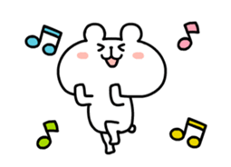 move yurukuma 1 sticker #12325886