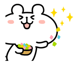 move yurukuma 1 sticker #12325887