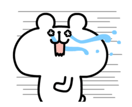 move yurukuma 1 sticker #12325905