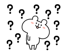 move yurukuma 1 sticker #12325906