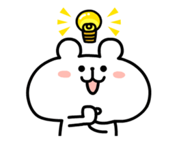 move yurukuma 1 sticker #12325907