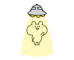 move yurukuma 1 sticker #12325909