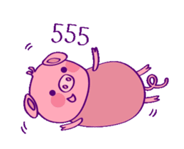Pinky Piggy Animate sticker #12327097