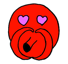 Two legs octopus - Fukudako sticker #12327195