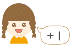 Little Girls: We love chitchat. sticker #12327693