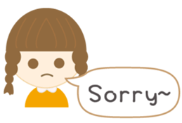 Little Girls: We love chitchat. sticker #12327713