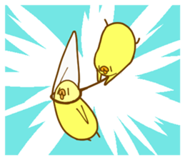 Mocchy of Mochino-bird3 sticker #12327880