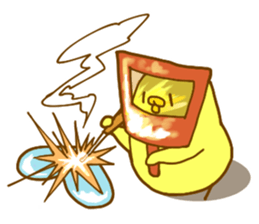 Mocchy of Mochino-bird3 sticker #12327892