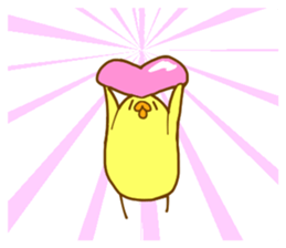 Mocchy of Mochino-bird3 sticker #12327893