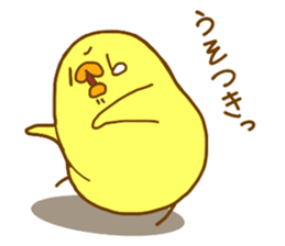 Mocchy of Mochino-bird3 sticker #12327894