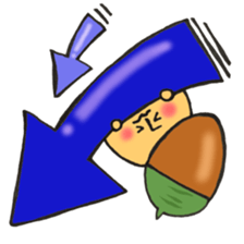 Mr. mushroom in autumn sticker #12328163