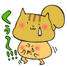 Mr. mushroom in autumn sticker #12328169